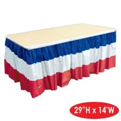 Patriotic Party Table Skirt -Bulk Party Supplies Shop 52170 RWB i4 1 d32c0fa5 3e45 45cc 8124 0d0479ddfada