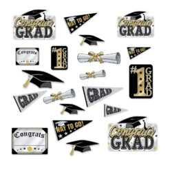 Graduation Party Cutouts (20 Per Package)