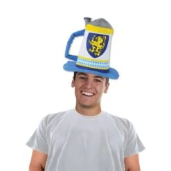 Oktoberfest Felt Beer Stein Hat -Bulk Party Supplies Shop 53328 i2