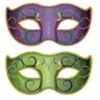 Jumbo Mardi Gras Mask Cutouts (2 Per Package) -Bulk Party Supplies Shop 53355