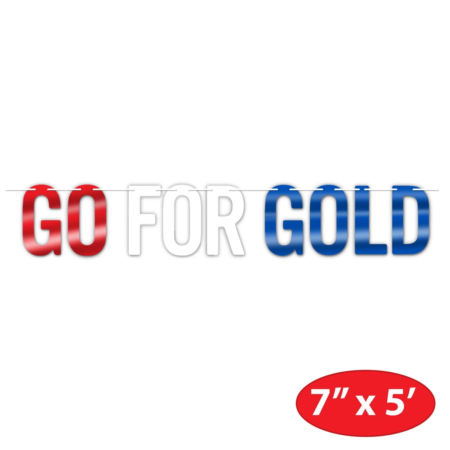 Foil Go For Gold Streamer 4 Foil Go For Gold Streamer - Image 4