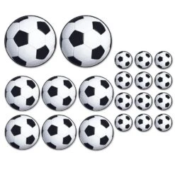Soccer Ball Party Cutouts (20 Per Package)