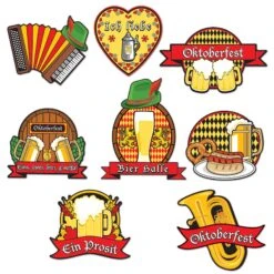 Oktoberfest Cutouts (8 Per Package) 5 Oktoberfest Cutouts (8 Per Package) -Bulk Party Supplies Shop 53407 i4 ee58abcb 6daa 4d80 9248 019a25172858