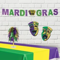 Mardi Gras Metallic Cascade Centerpiece -Bulk Party Supplies Shop 53440 GGP i2 e3a1b117 7058 4057 a3d3 86a9c851cde6
