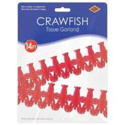 Mardi Gras Crawfish Garland -Bulk Party Supplies Shop 53451 i3 0b82c9fc e3b4 46dd a6a6 452284928074
