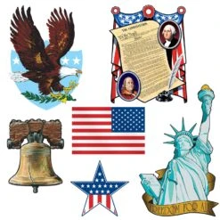 Patriotic Party Cutouts (6 Per Package) -Bulk Party Supplies Shop 53479 i4 8f91131c 9d2b 408a 8ef9 f6004df26061