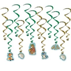Christmas Woodland Friends Whirls (12 Per Package)