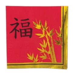 Asian Party Luncheon Napkins (16 Per Package)