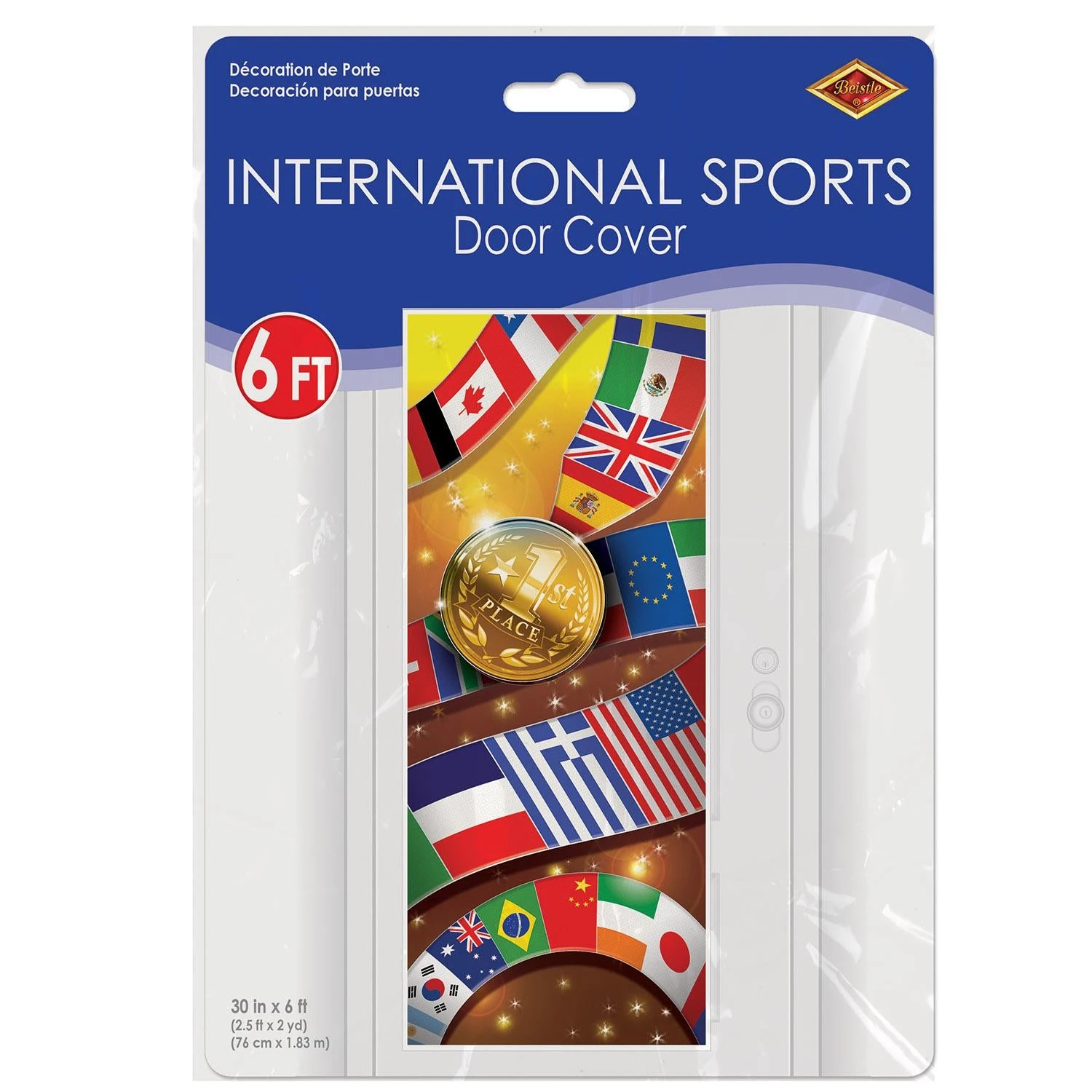 International Sports Party Door Cover 2 International Sports Party Door Cover - Image 2