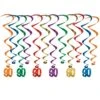 90th Birthday Party Whirls (12 Per Package) 16 90th Birthday Party Whirls (12 Per Package) -Bulk Party Supplies Shop 53560 90