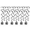60th Birthday Party Whirls- Black (12 Per Package) 4 60th Birthday Party Whirls- Black (12 Per Package) -Bulk Party Supplies Shop 53570 60