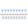 Mini Party Streamer Kit - Blue & Silver -Bulk Party Supplies Shop 53588