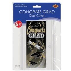 Congrats Grad Graduation Party Door Cover -Bulk Party Supplies Shop 53596 i3 81631fe9 236d 48dc 9b6a b53fa5e52e1f