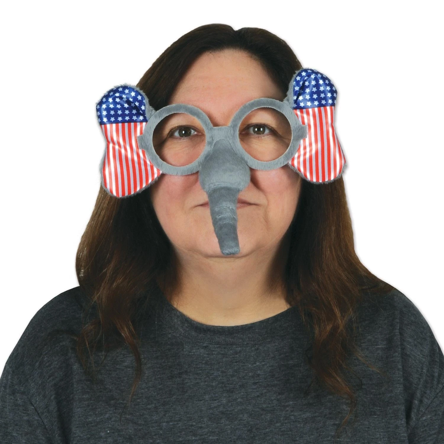 Patriotic Elephant Glasses 2 Patriotic Elephant Glasses - Image 2