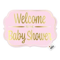 Foil Welcome To The Baby Shower Yard Sign- Pink 3 Foil Welcome To The Baby Shower Yard Sign- Pink -Bulk Party Supplies Shop 53688 i3 562ab6a4 8a63 4e27 9674 4c52c3d99b3b