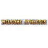 Metallic Welcome Athletes Party Fringe Banner -Bulk Party Supplies Shop 53698