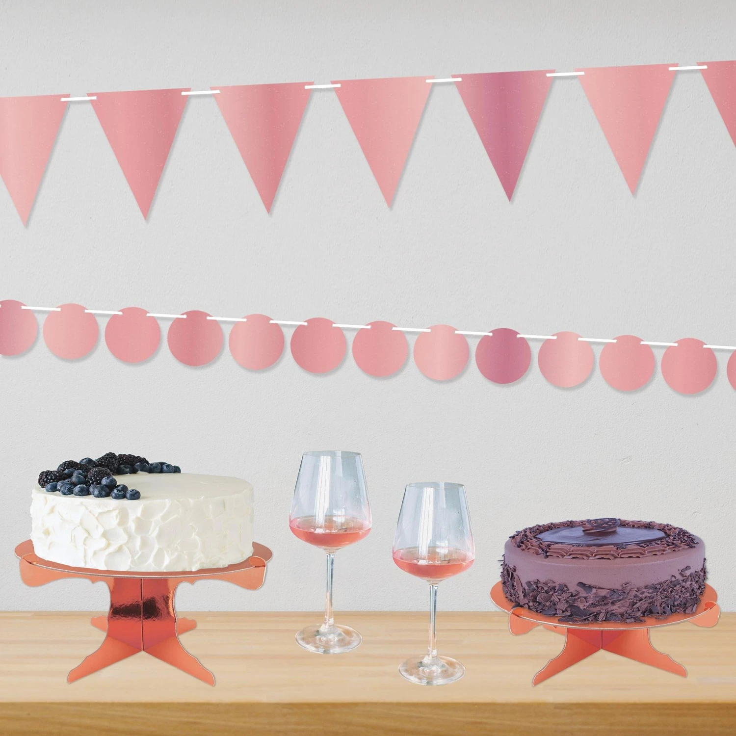 Metallic Party Cake Stands (12 Packages) 3 Metallic Party Cake Stands (12 Packages) - Image 3