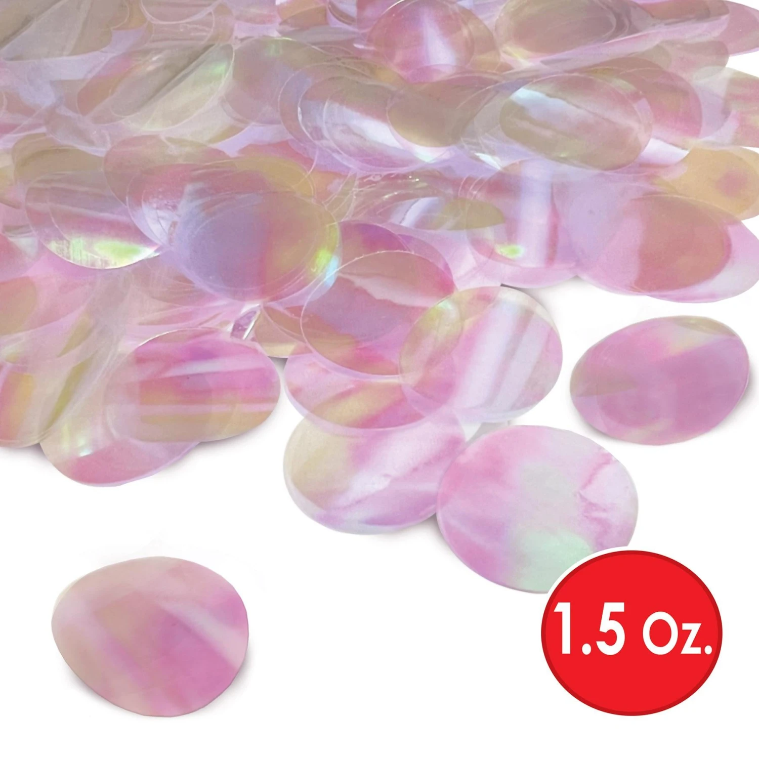 Metallic Deluxe Dot Party Confetti - Opalescent (0.5 Oz Per Package) 5 Metallic Deluxe Dot Party Confetti - Opalescent (0.5 Oz Per Package) - Image 5