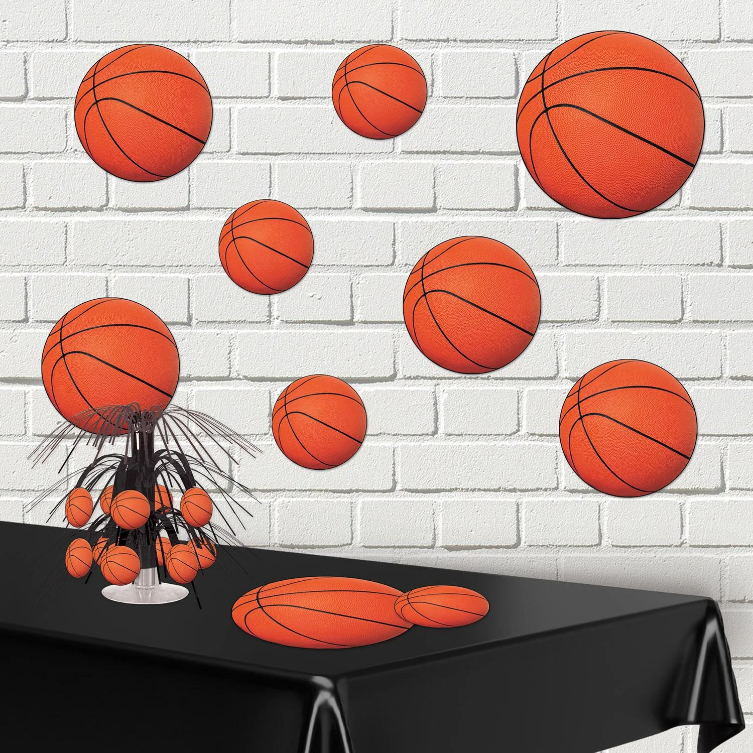Basketball Party Cutouts (240 Per Case) 2 Basketball Party Cutouts (240 Per Case) - Image 2