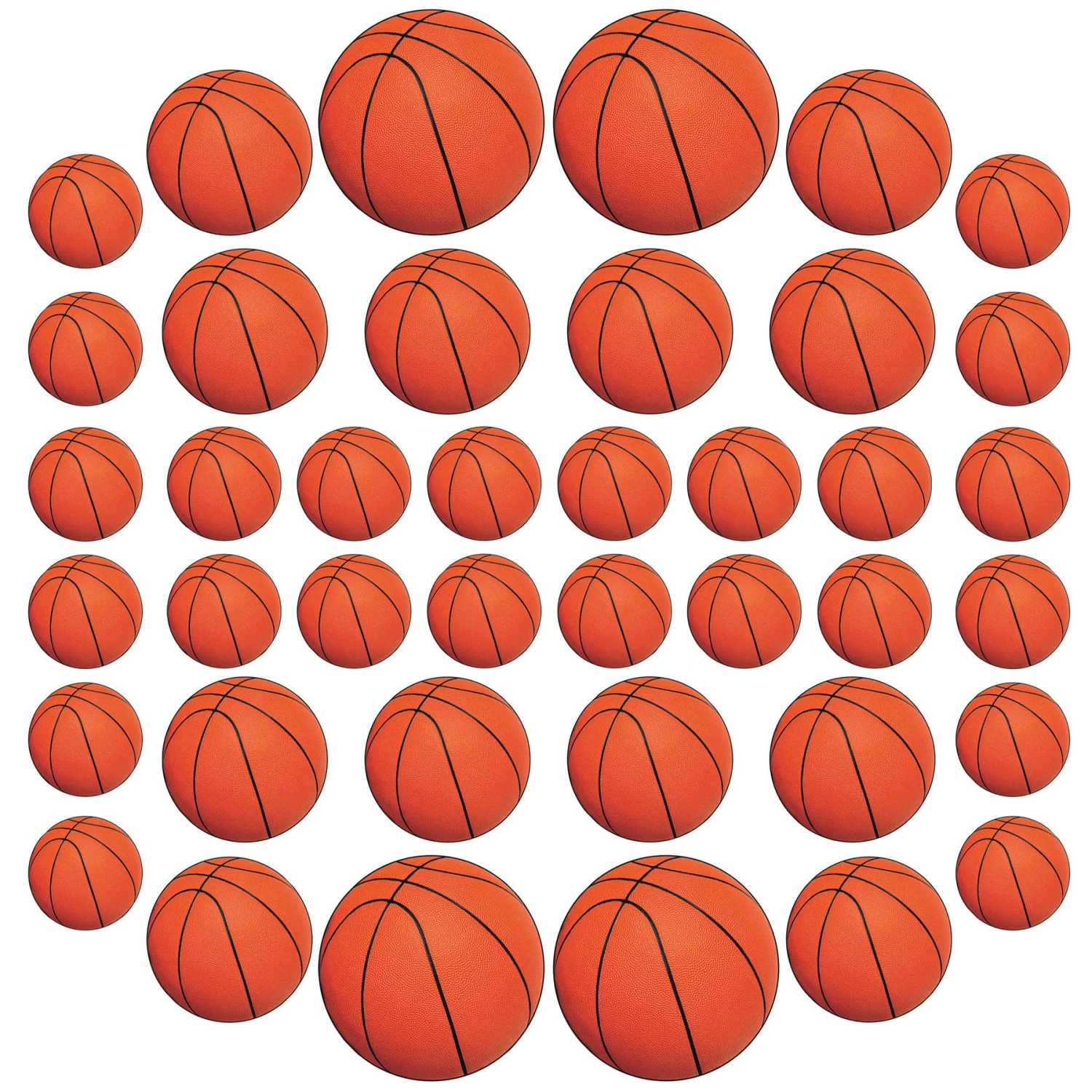 Basketball Party Cutouts (240 Per Case) 7 Basketball Party Cutouts (240 Per Case) - Image 7