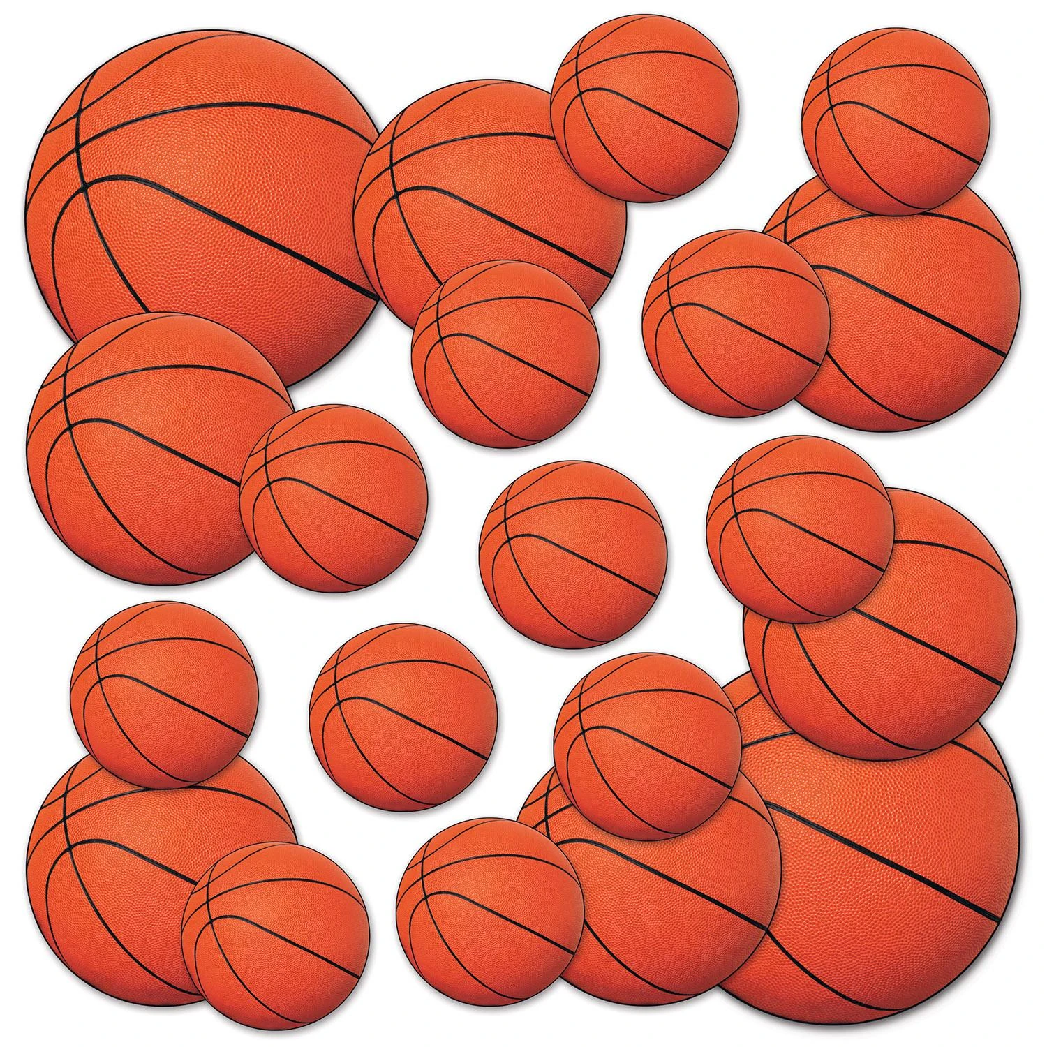 Basketball Party Cutouts (240 Per Case) 1 Basketball Party Cutouts (240 Per Case)