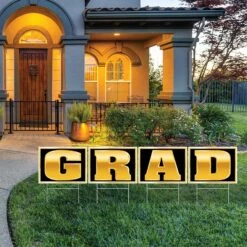 Graduation Party Plastic Grad Yard Sign -Bulk Party Supplies Shop 53825 i2 a9c4ec8c 557e 45cd 856f 335ff6f19878