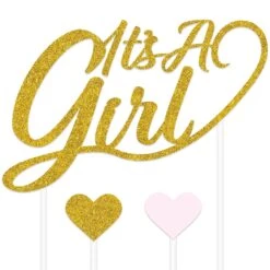 It's A Girl Cake Topper 6 It's A Girl Cake Topper -Bulk Party Supplies Shop 53829 i1 836f10f4 cf80 4c56 83d6 7496b45d028f