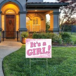 Plastic It's A Girl! Yard Sign -Bulk Party Supplies Shop 53841 i2 5bd53866 0f81 4b4b bae6 8e6401e328e3