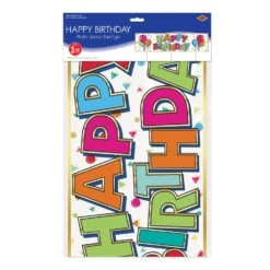 Plastic Jumbo Happy Birthday Party Yard Sign- Multicolor -Bulk Party Supplies Shop 53842 i3 f14cc024 e924 4e81 9383 84ced38ee57d
