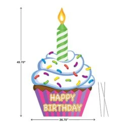 Plastic Jumbo Cupcake Yard Sign 13 Plastic Jumbo Cupcake Yard Sign -Bulk Party Supplies Shop 53843 i4 1 4d66ff36 00d8 4d14 94fe 465e252e0392