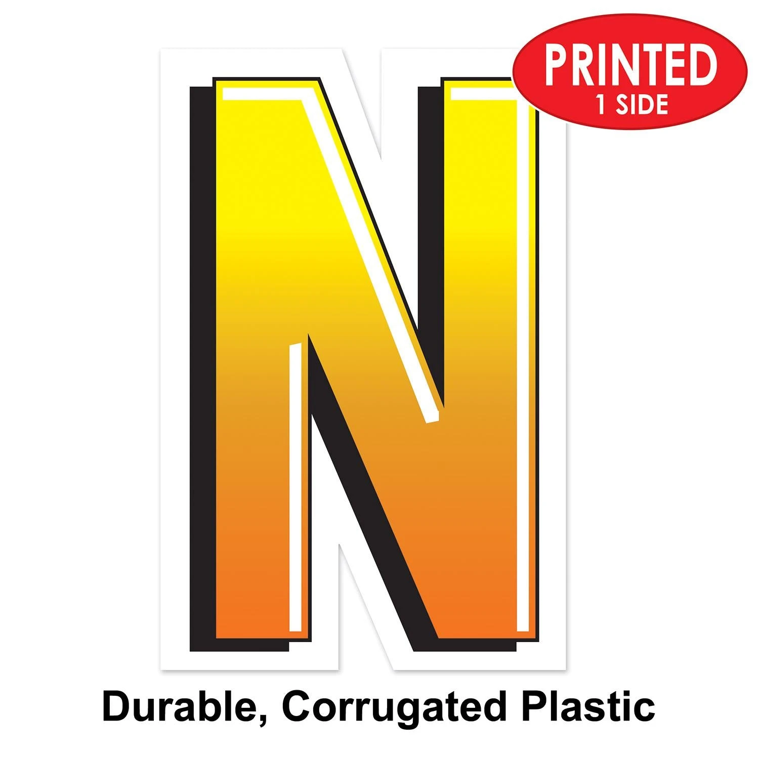 Plastic N Party Yard Sign 2 Plastic N Party Yard Sign - Image 2