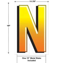 Plastic N Party Yard Sign 5 Plastic N Party Yard Sign -Bulk Party Supplies Shop 53857 N i5 e0d57a6c 329a 41b0 b14b e36af5ee1d6c