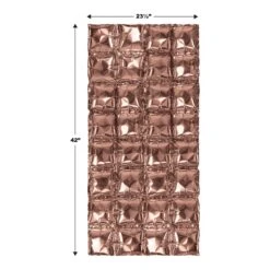 Rose Gold Foil Party Balloon Backdrops (12 Packages) -Bulk Party Supplies Shop 53861RSEGD i5