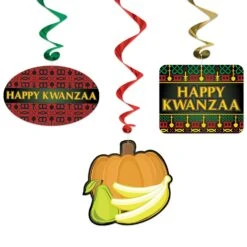 Happy Kwanzaa Whirls (12 Per Package) 8 Happy Kwanzaa Whirls (12 Per Package) -Bulk Party Supplies Shop 53876 i1 2 c3ddb6b7 fe0a 47ad 8434 88d41f2225f5