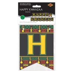 Happy Kwanzaa Streamer -Bulk Party Supplies Shop 53879 i3 a09404a6 5818 41c1 af0a 65fff7baab33