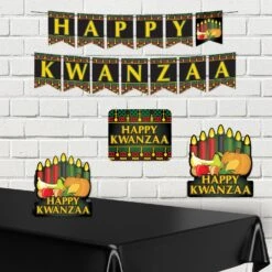 3-D Happy Kwanzaa Centerpiece -Bulk Party Supplies Shop 53880 i2 76ec3e09 9181 470e 8652 a7bd31539668