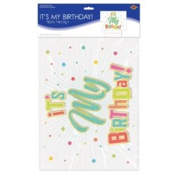 Plastic It's My Birthday Party! Yard Sign -Bulk Party Supplies Shop 53893 i3 b0a45c3f 8b05 4c32 96c5 9d3efc837f27