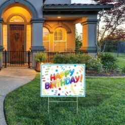 Plastic Happy Birthday Party Yard Sign -Bulk Party Supplies Shop 53901 i2 a3d9f797 b8df 4391 a84c 15cb38a3b0d2