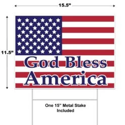 Plastic God Bless America Party Yard Sign 11 Plastic God Bless America Party Yard Sign -Bulk Party Supplies Shop 53903 i5 deb975bb 49c5 42c1 a059 7e8d82ad02da