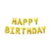 Happy Birthday Party Balloon Streamer - Gold (6 Per Case) 2 Happy Birthday Party Balloon Streamer - Gold (6 Per Case) -Bulk Party Supplies Shop 53911 GD