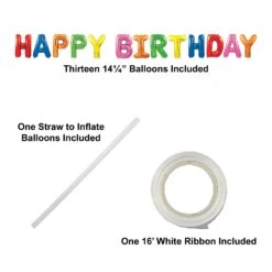 Happy Birthday Party Balloon Streamer - Multi-Color -Bulk Party Supplies Shop 53911 MC i4 b0146ac2 f72e 4c37 886a 5ae879f3e046