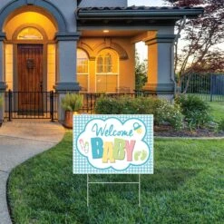 Plastic Welcome Baby Yard Sign -Bulk Party Supplies Shop 53912 i2 ad30e8f0 69c9 48aa 9bad 773e2426b27d