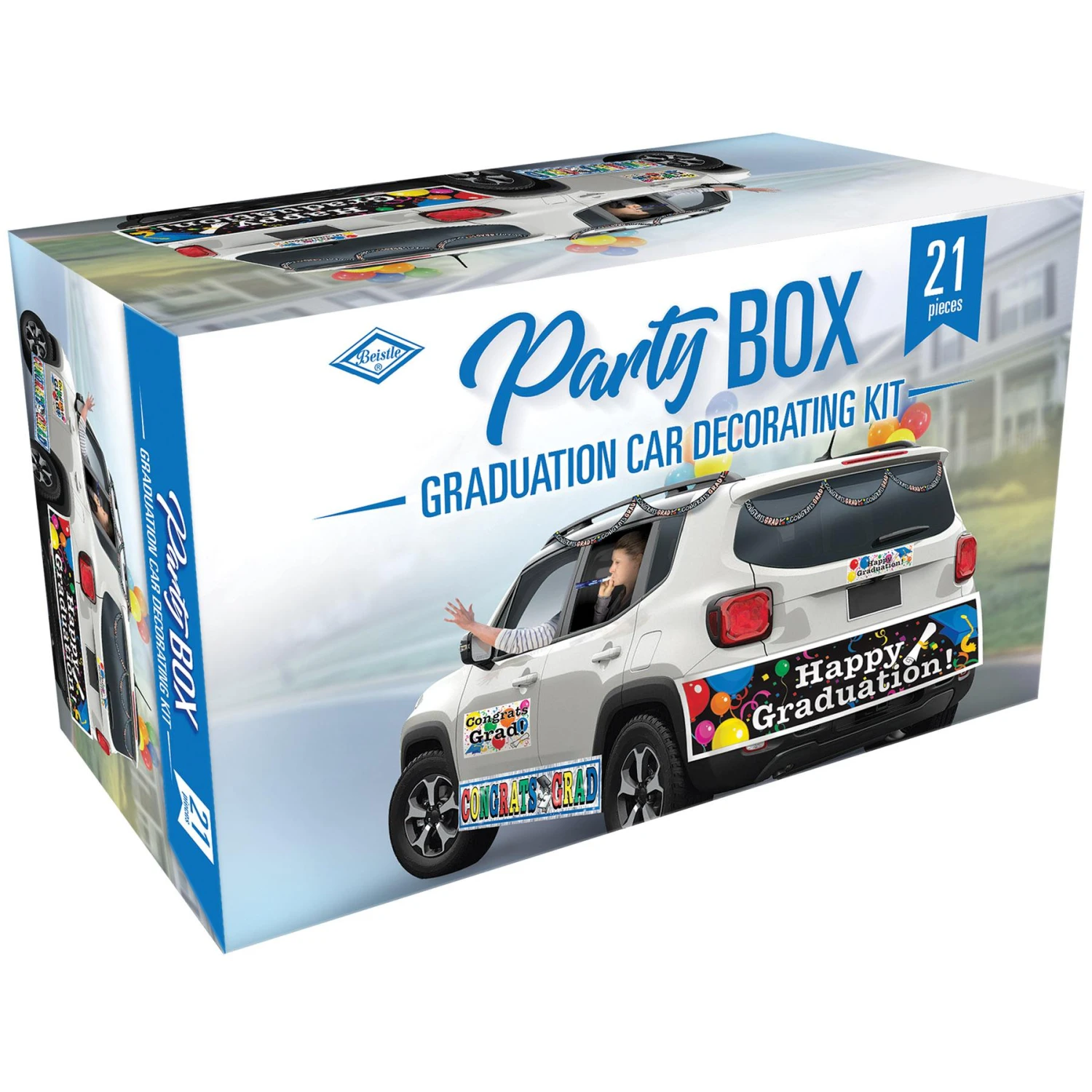 Graduation Party Car Party Box (6 Per Case) 3 Graduation Party Car Party Box (6 Per Case) - Image 3