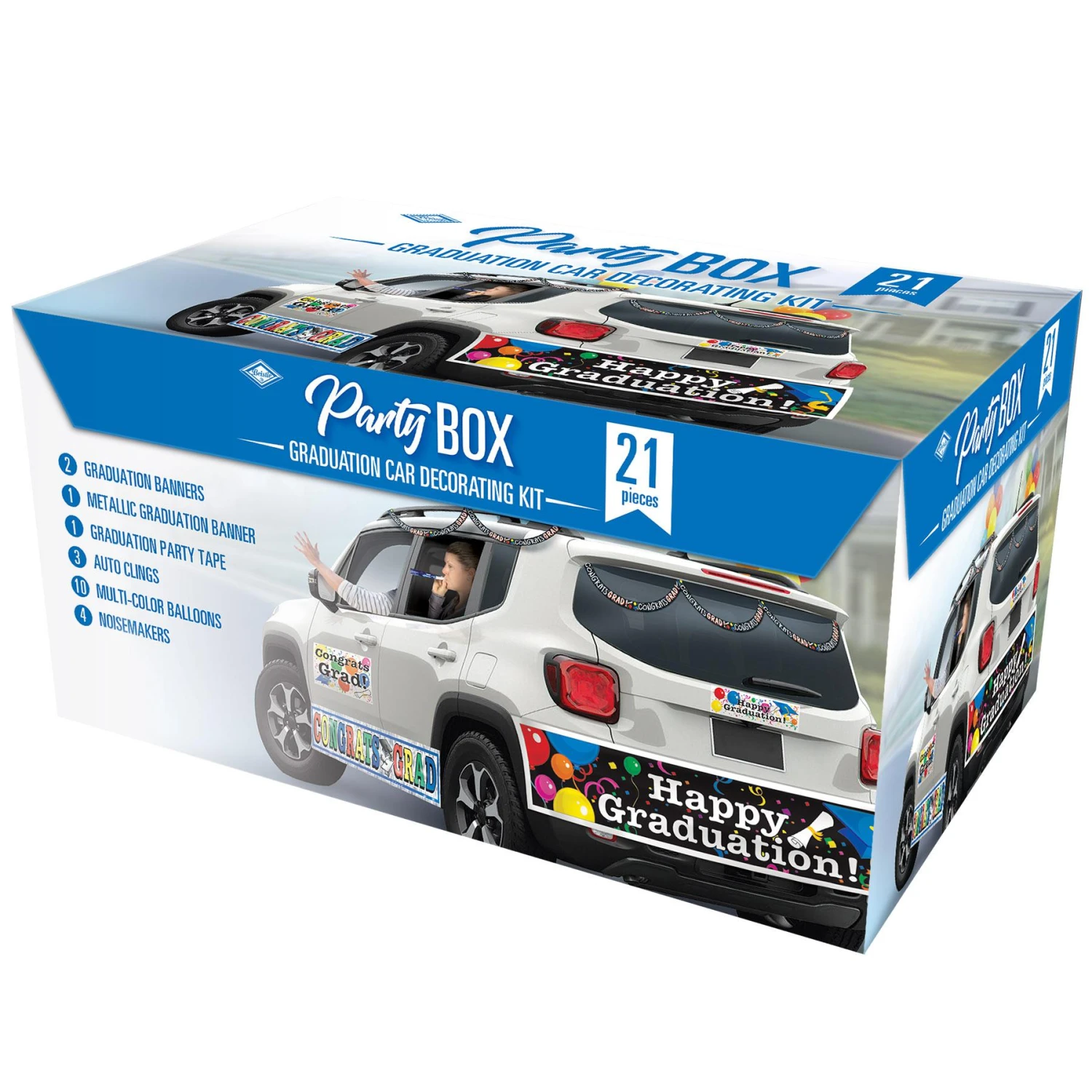 Graduation Party Car Party Box (6 Per Case) 4 Graduation Party Car Party Box (6 Per Case) - Image 4
