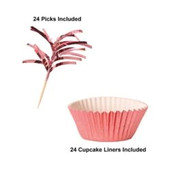 Metallic Party Cupcake Liners & Picks - Rose Gold (144 Per Case) 9 Metallic Party Cupcake Liners & Picks - Rose Gold (144 Per Case) -Bulk Party Supplies Shop 53920RSEGD i4 479f509f 0a43 449b a371 6ce3efece1c3
