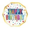 Happy Birthday Party Decagon Paper Plates 9 Inch (96 Per Case) 16 Happy Birthday Party Decagon Paper Plates 9 Inch (96 Per Case) -Bulk Party Supplies Shop 53926