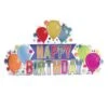 3-D Foil Happy Birthday Party Centerpiece