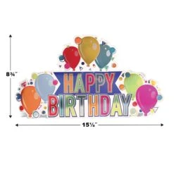 3-D Foil Happy Birthday Party Centerpiece -Bulk Party Supplies Shop 53928 i5 8bdd010f 252a 4543 854d b17f60149714
