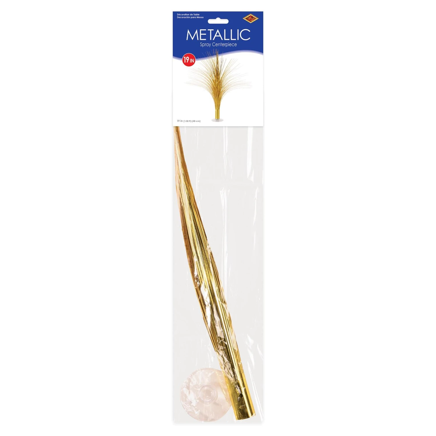 Metallic Party Spray Centerpiece - Gold (6 Per Case) 3 Metallic Party Spray Centerpiece - Gold (6 Per Case) - Image 3