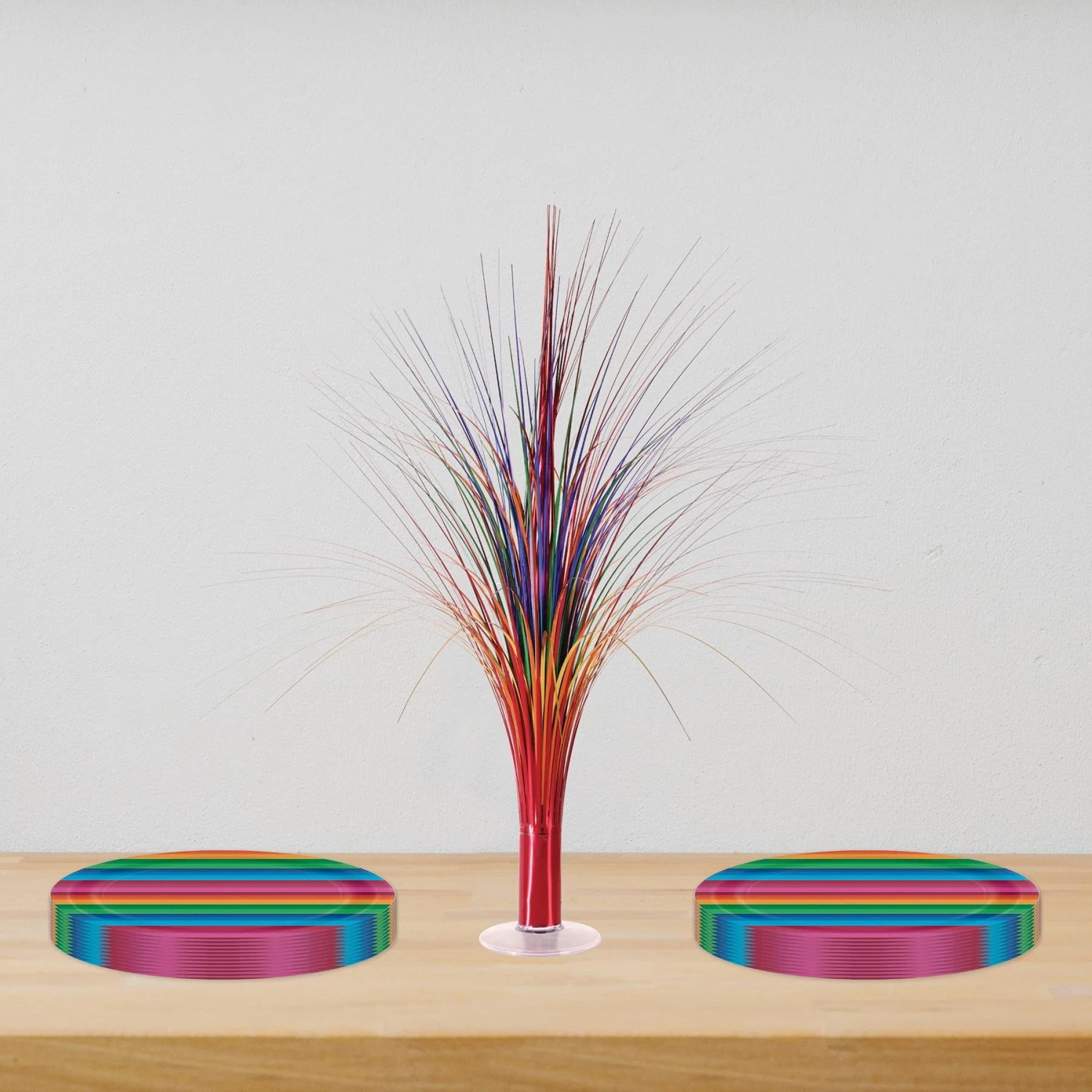 Metallic Party Spray Centerpiece - Multi-color (6 Per Case) 2 Metallic Party Spray Centerpiece - Multi-color (6 Per Case) - Image 2